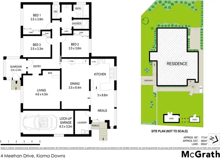 Floorplan of Homely house listing, 4 Meehan Drive, Kiama Downs NSW 2533