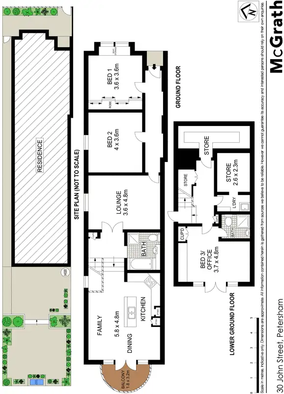 Floorplan of Homely house listing, 30 John Street, Petersham NSW 2049