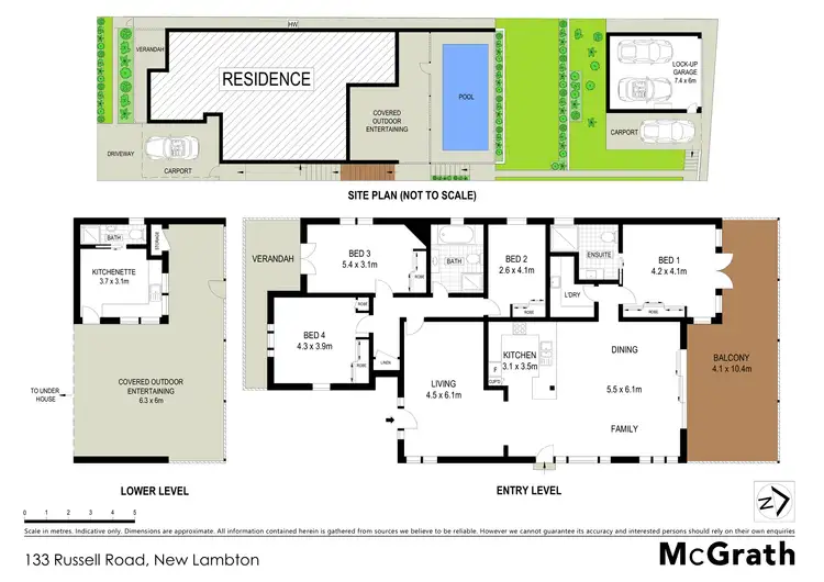 Floorplan of Homely house listing, 133 Russell Road, New Lambton NSW 2305
