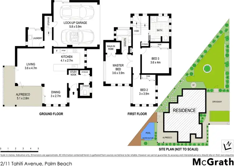 Floorplan of Homely house listing, 2/11 Tahiti Avenue, Palm Beach QLD 4221