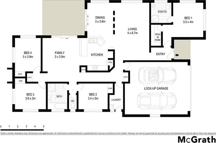 Floorplan of Homely house listing, Address available on request