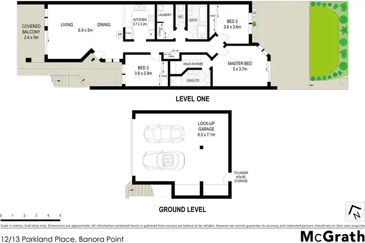 Floorplan of Homely townhouse listing, 12/13 Parkland Place, Banora Point NSW 2486