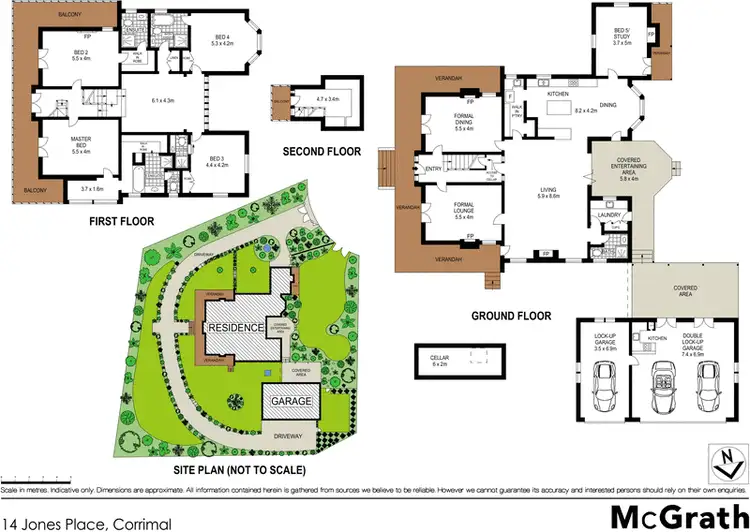 Floorplan of Homely house listing, 14 Jones Place, Corrimal NSW 2518