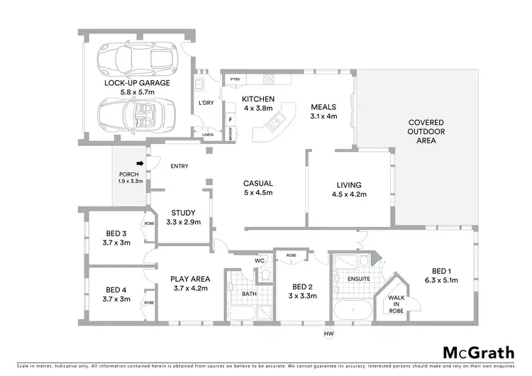 Floorplan of Homely house listing, 45 Kenilworth Place, Carindale QLD 4152