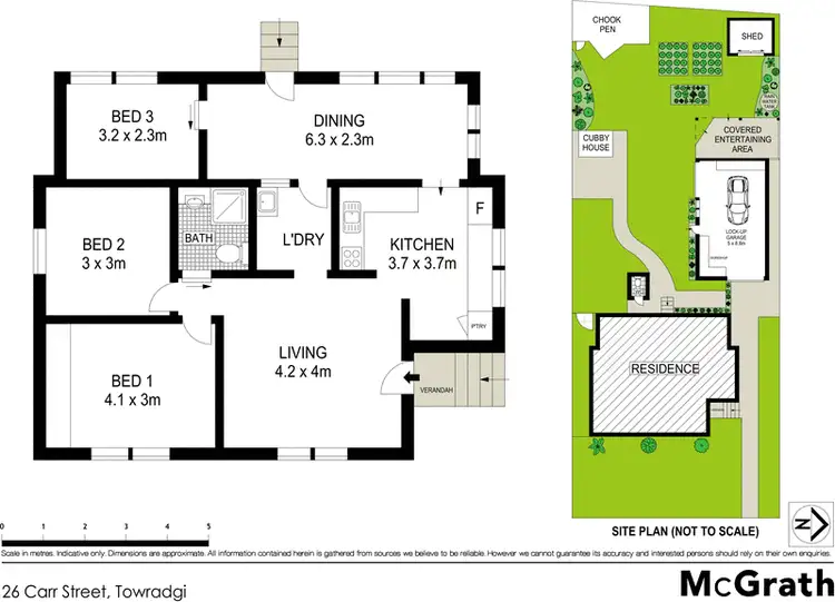 Floorplan of Homely house listing, 26 Carr Street, Towradgi NSW 2518