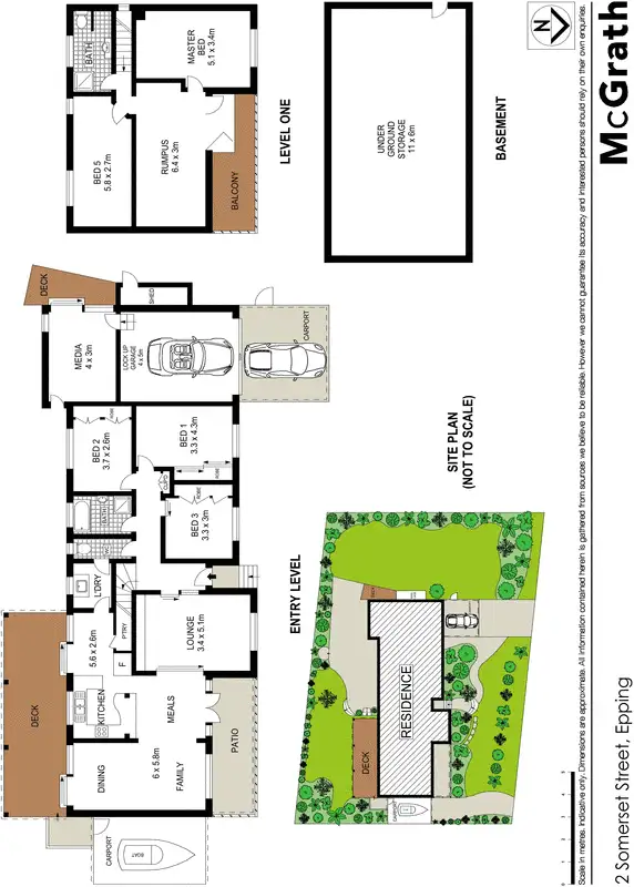 Floorplan of Homely house listing, 2 Somerset Street, Epping NSW 2121