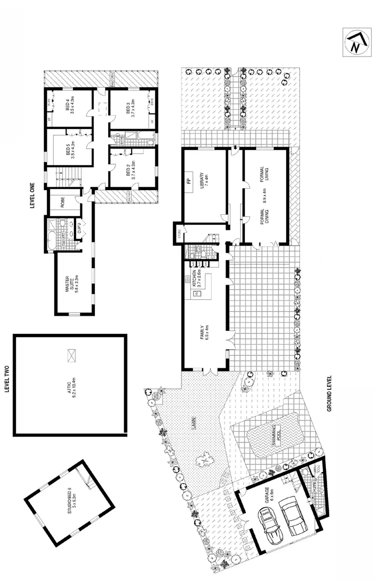 Floorplan of Homely house listing, 3 John Street, Woollahra NSW 2025