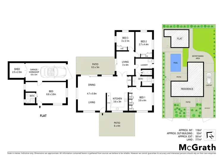 Floorplan of Homely house listing, 22 Riverside Parade, Trinity Park QLD 4879