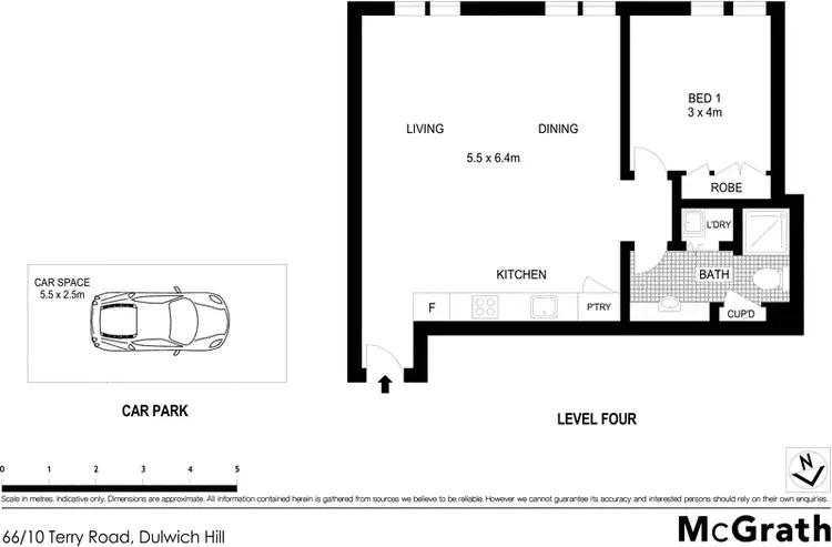 Floorplan of Homely apartment listing, 66/10 Terry Road, Dulwich Hill NSW 2203