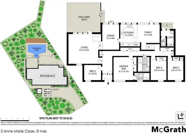 Floorplan of Homely house listing, 2 Anne Marie Close, St Ives NSW 2075