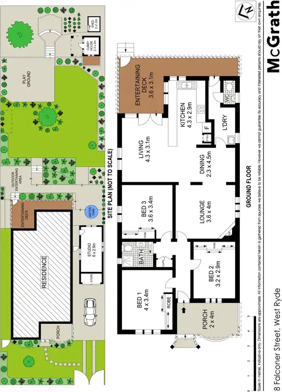 Floorplan of Homely house listing, 8 Falconer Street, West Ryde NSW 2114
