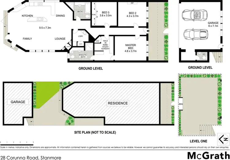 Floorplan of Homely house listing, 28 Corunna Road, Stanmore NSW 2048