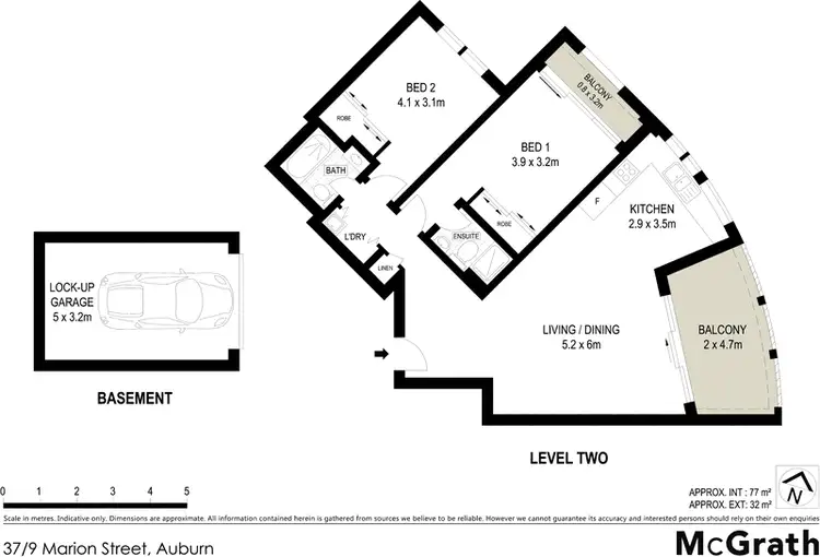 Floorplan of Homely apartment listing, 37/9 Marion Street, Auburn NSW 2144