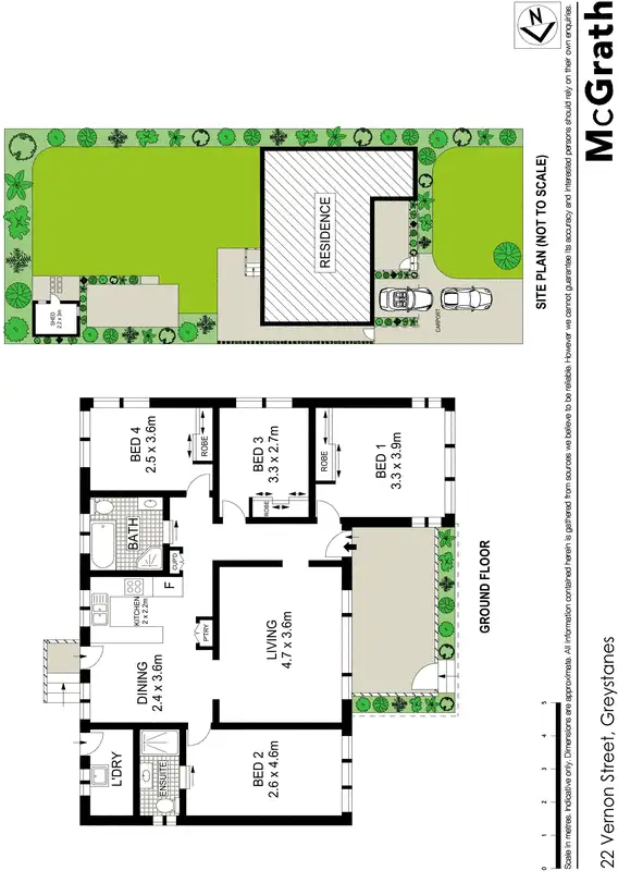 Floorplan of Homely house listing, 22 Vernon Street, Greystanes NSW 2145
