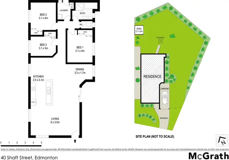 Floorplan of Homely house listing, 40 Shaft Street, Edmonton QLD 4869