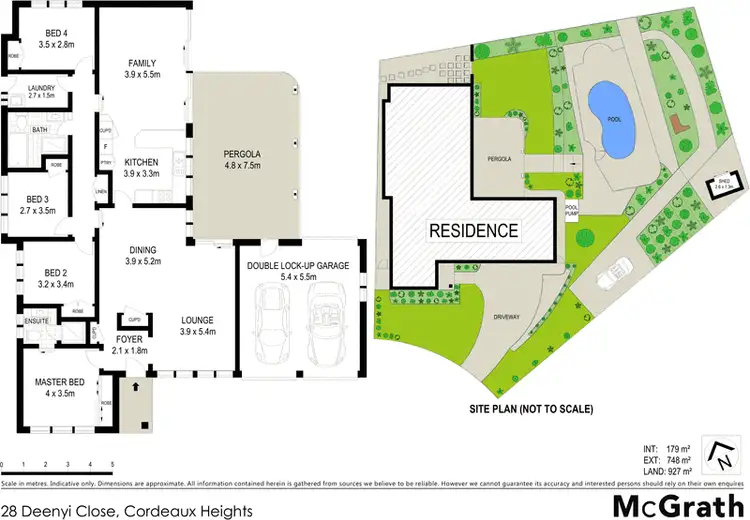 Floorplan of Homely house listing, 28 Deenyi Close, Cordeaux Heights NSW 2526