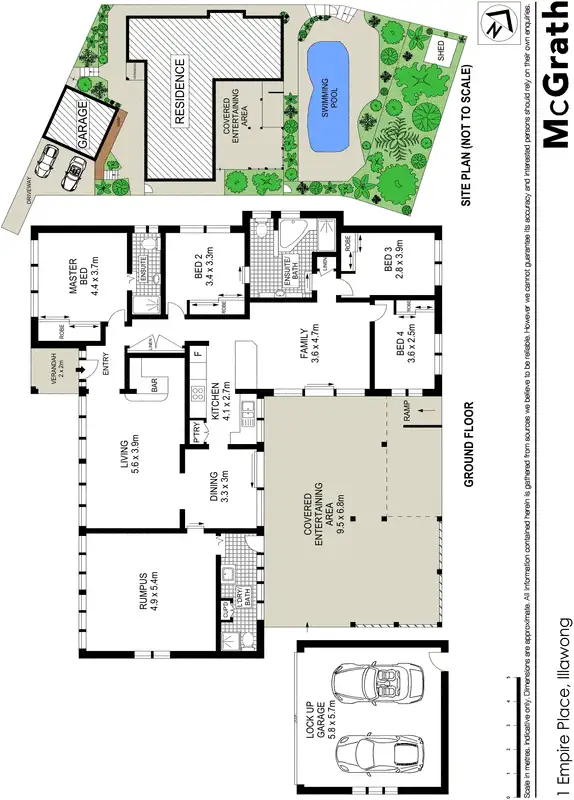 Floorplan of Homely house listing, 1 Empire Place, Illawong NSW 2234