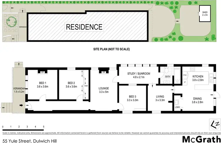 Floorplan of Homely house listing, 55 Yule Street, Dulwich Hill NSW 2203
