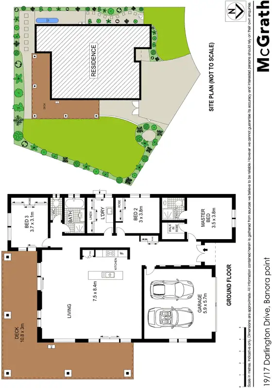 Floorplan of Homely house listing, 19/17 Darlington Drive, Banora Point NSW 2486