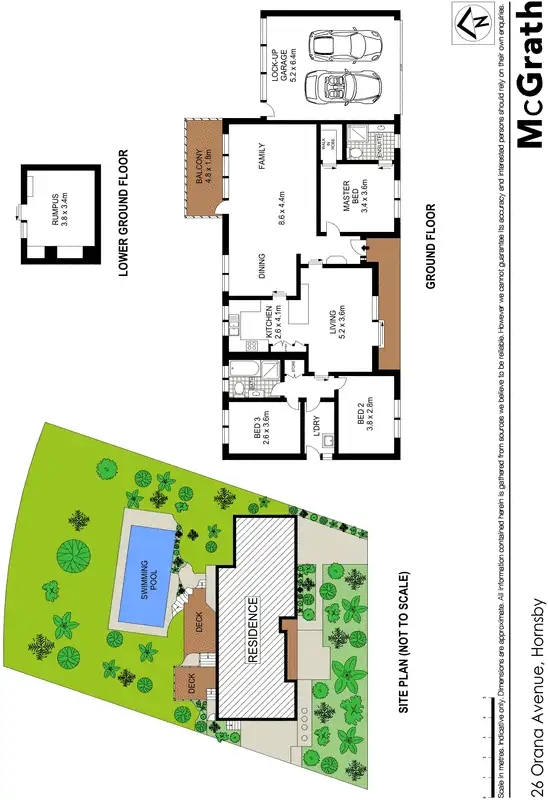 Floorplan of Homely house listing, 26 Orana Avenue, Hornsby NSW 2077