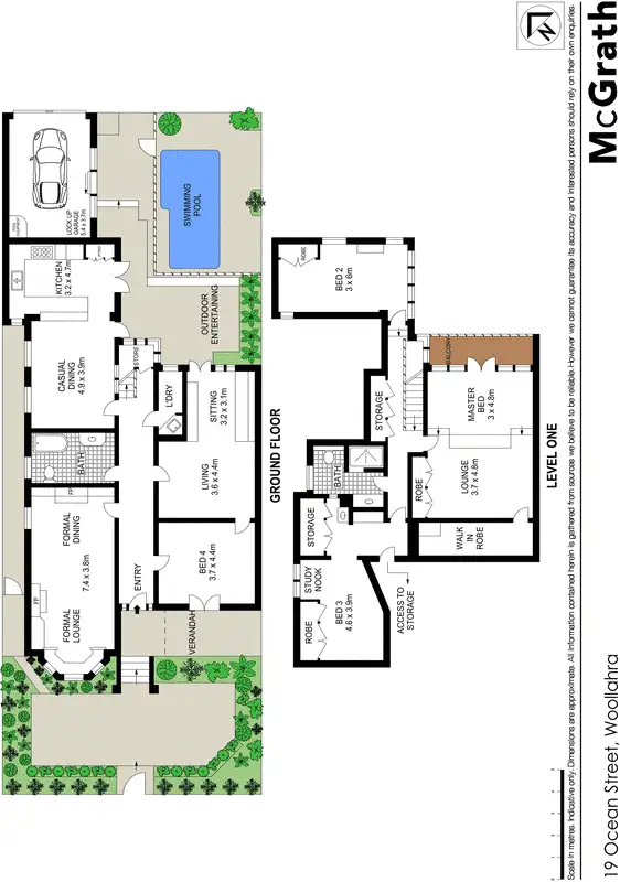 Floorplan of Homely house listing, 19 Ocean Street, Woollahra NSW 2025