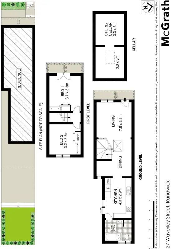 Floorplan of Homely house listing, 27 Waverley Street, Randwick NSW 2031