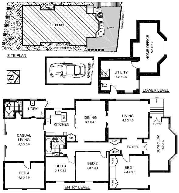 Floorplan of Homely house listing, 10 Thompson Street, Tamarama NSW 2026