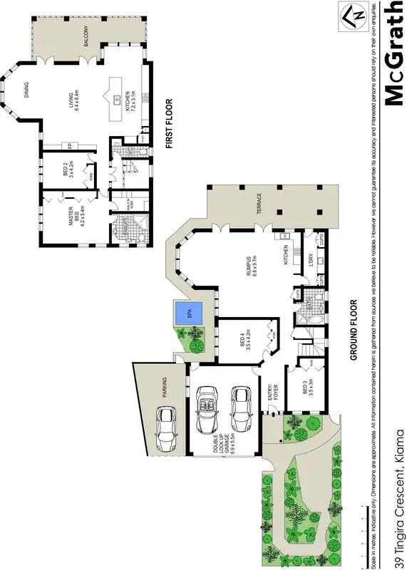 Floorplan of Homely house listing, 39 Tingira Crescent, Kiama NSW 2533