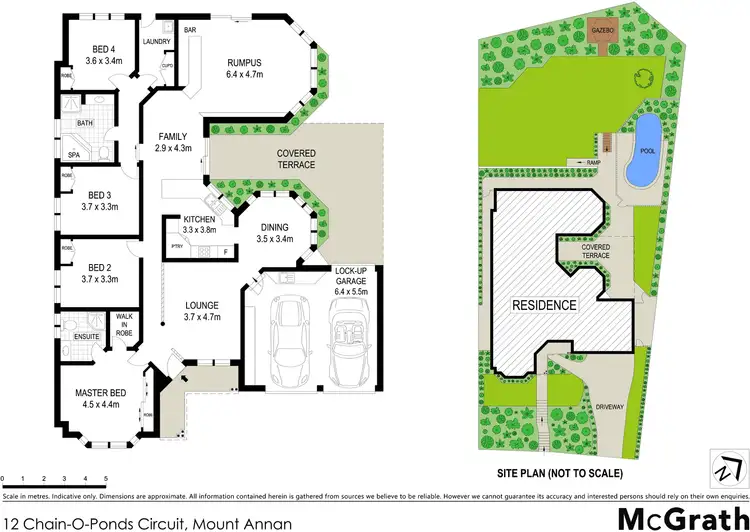 Floorplan of Homely house listing, 12 Chain-O-Ponds Circuit, Mount Annan NSW 2567