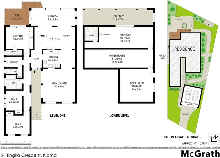 Floorplan of Homely house listing, 51 Tingira Crescent, Kiama NSW 2533