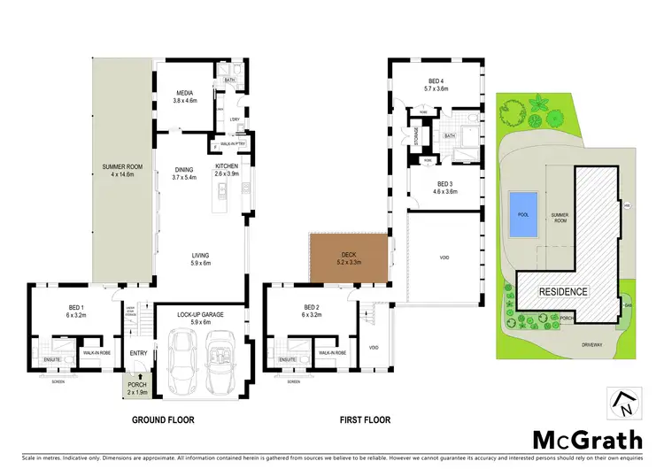 Floorplan of Homely house listing, 14 Toulambi Street, Noosa Heads QLD 4567