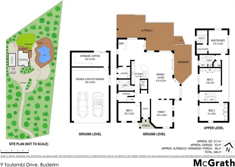 Floorplan of Homely house listing, 9 Toulambi Drive, Buderim QLD 4556