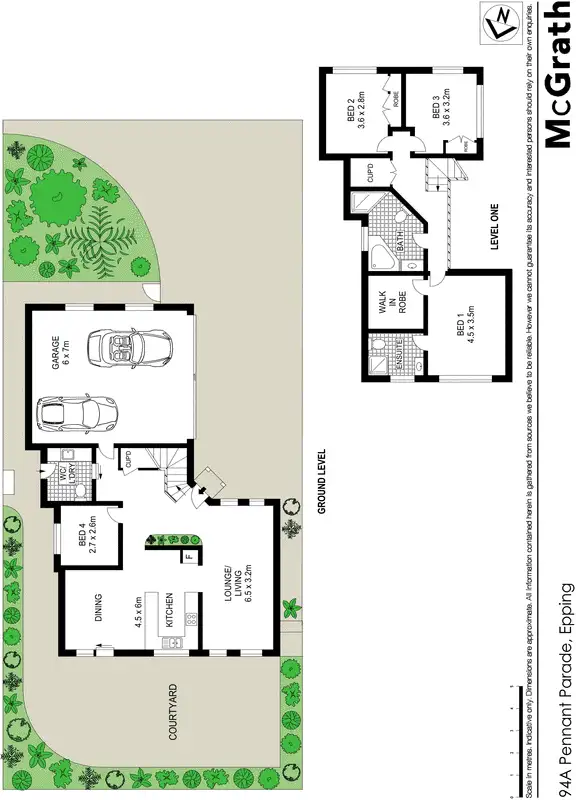 Floorplan of Homely house listing, 94A Pennant Parade, Epping NSW 2121