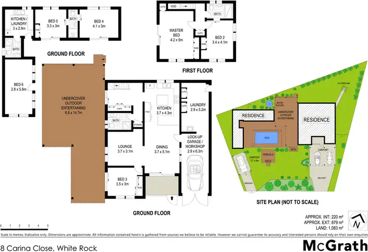 Floorplan of Homely house listing, 8 Carina Close, White Rock QLD 4868