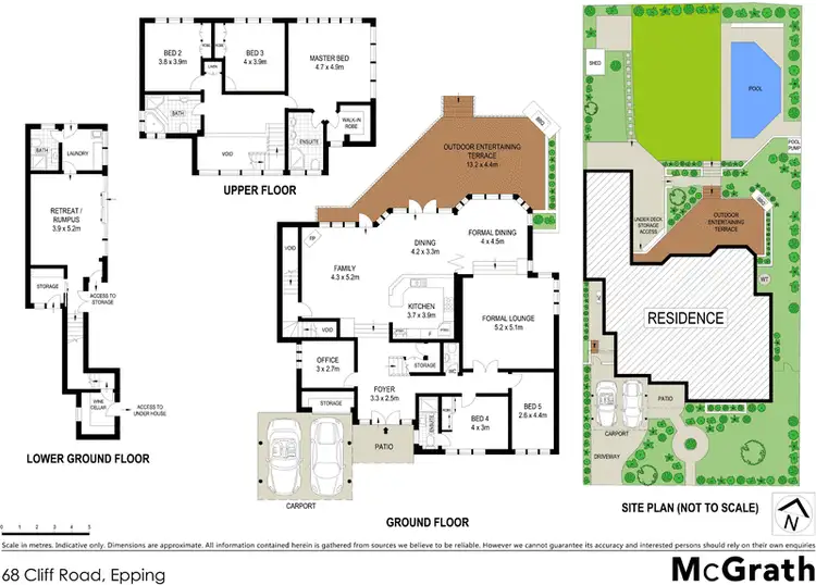 Floorplan of Homely house listing, 68 Cliff Road, Epping NSW 2121
