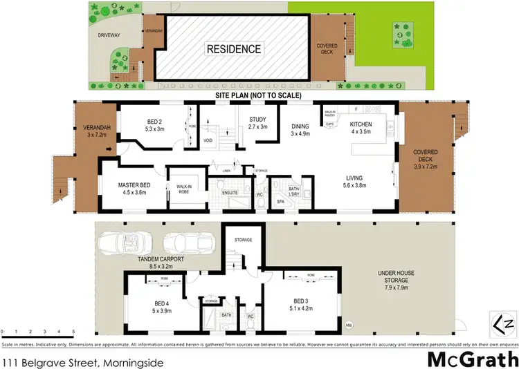 Floorplan of Homely house listing, 111 Belgrave Street, Morningside QLD 4170