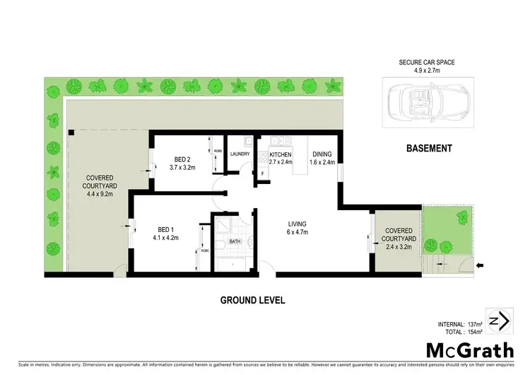 Floorplan of Homely apartment listing, 21/2 Kitchener Avenue, Regents Park NSW 2143