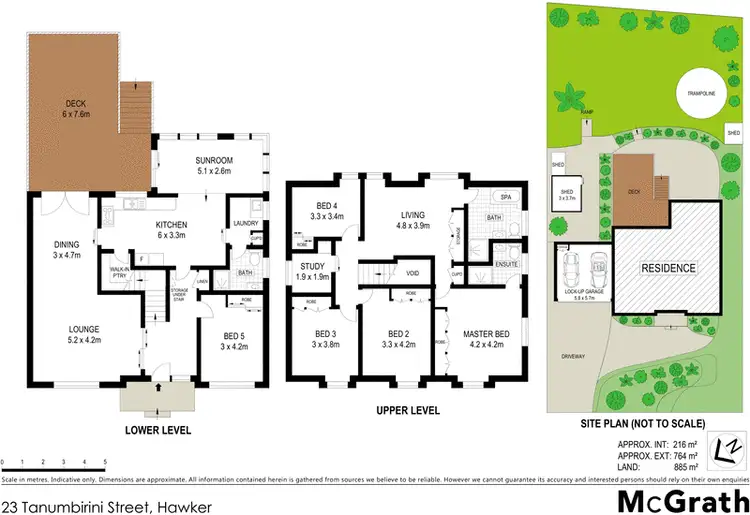 Floorplan of Homely house listing, 23 Tanumbirini Street, Hawker ACT 2614