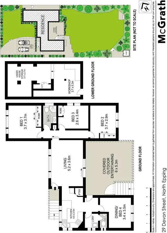 Floorplan of Homely house listing, 29 Devon Street, North Epping NSW 2121