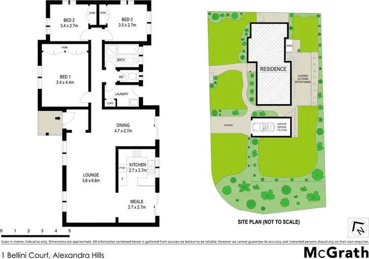 Floorplan of Homely house listing, 1 Bellini Court, Alexandra Hills QLD 4161