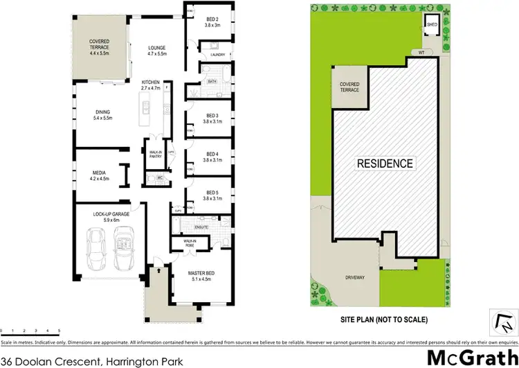 Floorplan of Homely house listing, 36 Doolan Crescent, Harrington Park NSW 2567