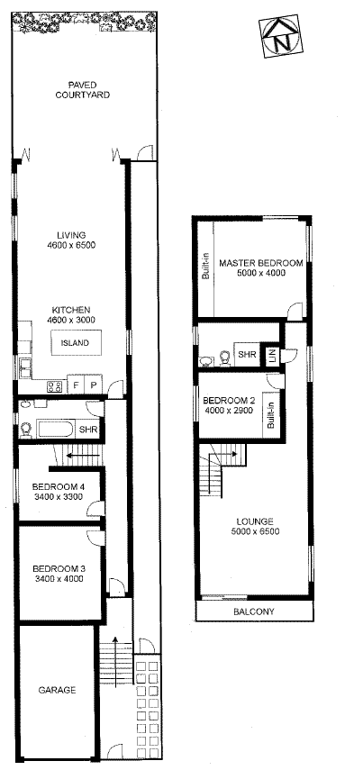 Floorplan of Homely house listing, 26 Boundary Street, Bronte NSW 2024
