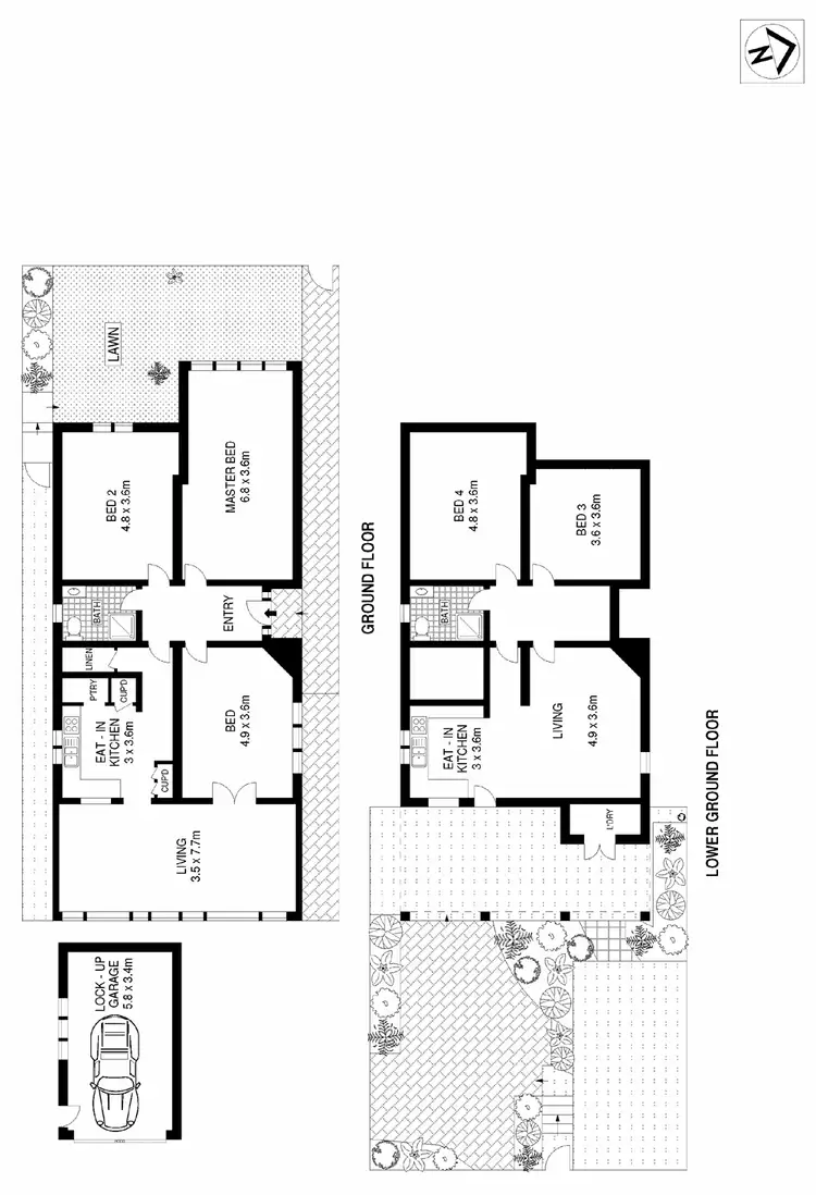 Floorplan of Homely house listing, 387 Old South Head Road, North Bondi NSW 2026
