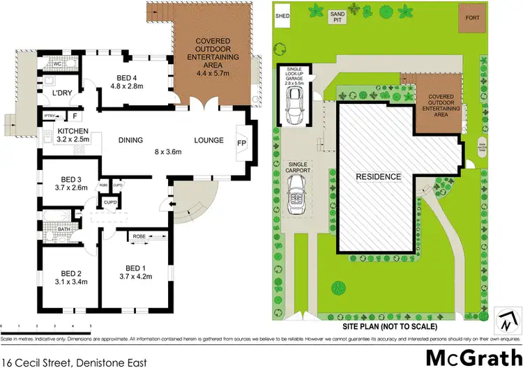 Floorplan of Homely house listing, 16 Cecil Street, Denistone East NSW 2112