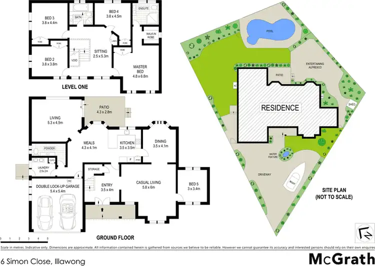 Floorplan of Homely house listing, 6 Simon Close, Illawong NSW 2234