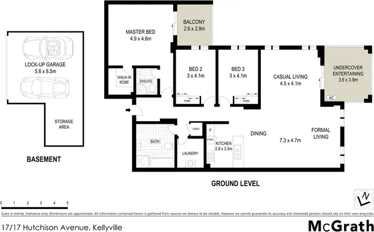 Floorplan of Homely apartment listing, 17/17 Hutchison Avenue, Kellyville NSW 2155