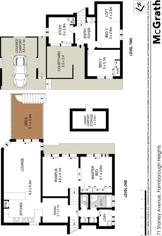 Floorplan of Homely house listing, 71 Stanley Avenue, Farmborough Heights NSW 2526