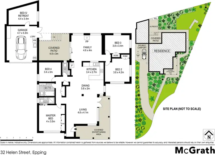 Floorplan of Homely house listing, 32 Helen Street, Epping NSW 2121
