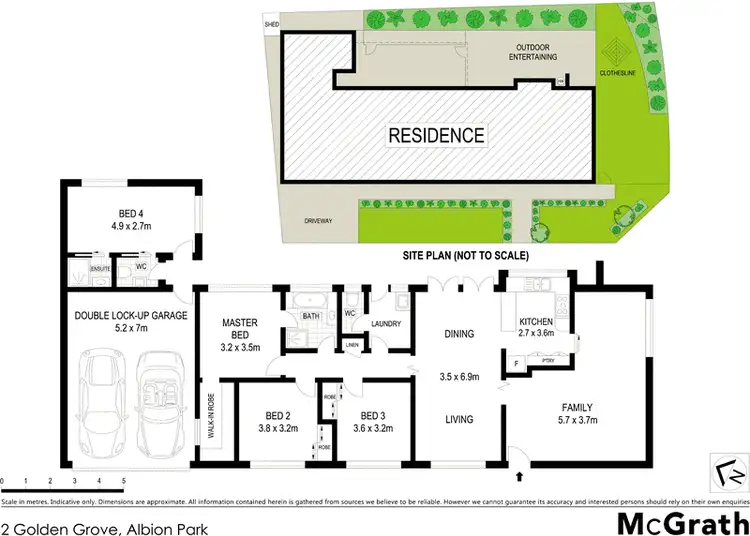 Floorplan of Homely house listing, 2 Golden Grove, Albion Park NSW 2527