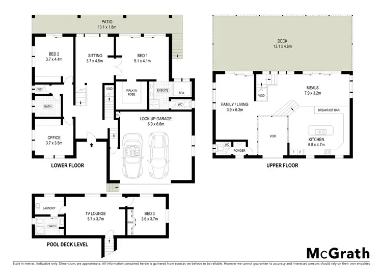 Floorplan of Homely house listing, 25 Arkana Drive, Noosa Heads QLD 4567